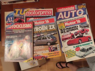 Revistas motor años 90