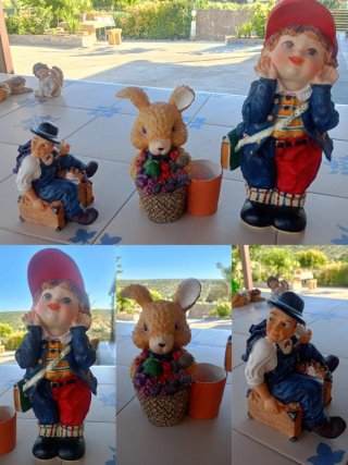 Huchas Decorativas Vintage - Figuras