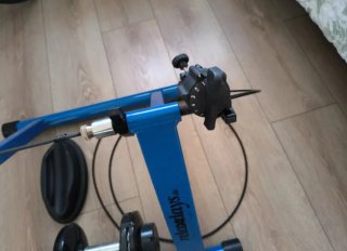 Rodillo entrenamiento Relaxdays azul
