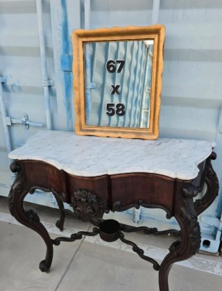 ANTIGUA CONSOLA ISABELINA CAOBA ☎️683469031☎️