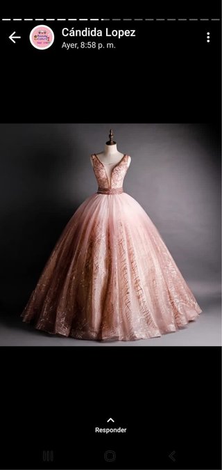 Vestido 15 Años Nuevo con Can Can