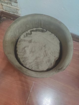Cama nido para mascotas beige/marrón