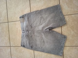 Bershka Jeans Shorts Grey Size 42