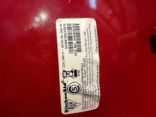 Robot Cocina Kitchenaid Heavy Duty 6.9L Rojo