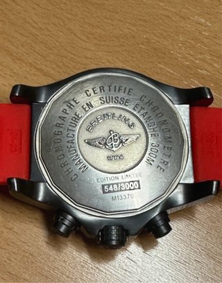 Breitling Super Avenger Negro Acero Ed. Limitada