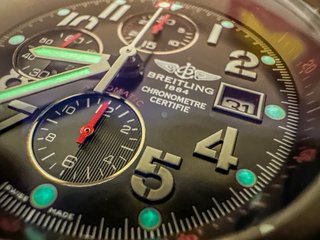 Breitling Super Avenger Negro Acero Ed. Limitada