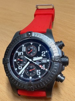 Breitling Super Avenger Negro Acero Ed. Limitada