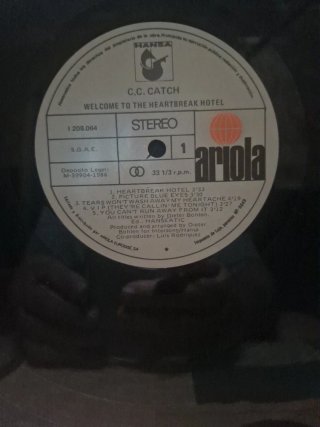 Vinilo C.C. Catch Heartbreak Hotel