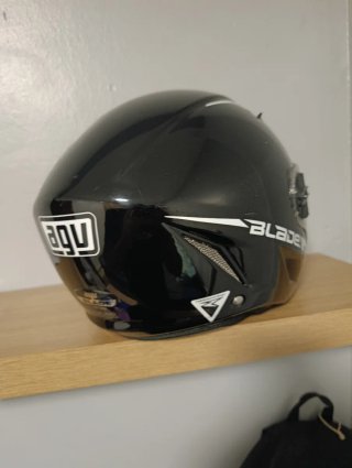 Casco AGV Blade Negro con Visera