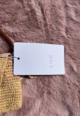 Mini borsa a tracolla intrecciata