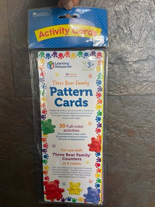 Learning Resources Three Bear Family Counters