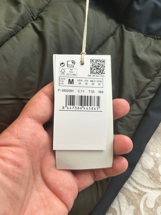 Parka Springfield Azul Marino Talla M Nueva