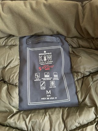 Parka Springfield Azul Marino Talla M Nueva
