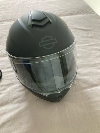 Casco Harley Davidson Negro Mate