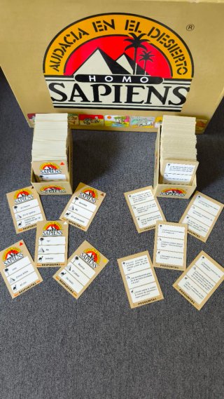 Lote 2 Juegos Mesa Didácticos Homo Sapiens y 50x15