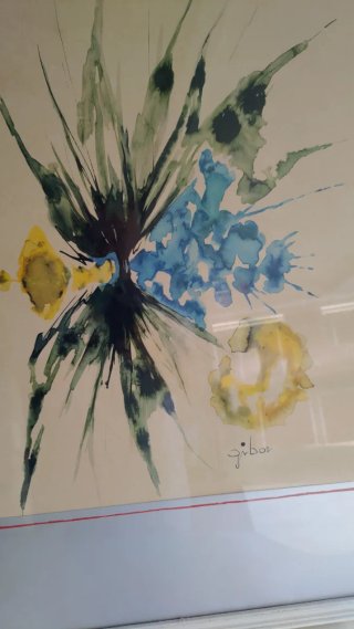 GIBOR (Giorgio Borrini) BOUQUET di fiori anni '70