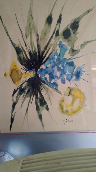 GIBOR (Giorgio Borrini) BOUQUET di fiori anni '70