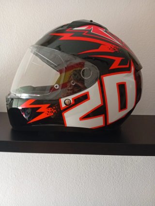 Casco Moto HJC El Diablo Negro