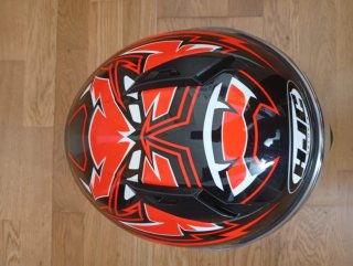 Casco Moto HJC El Diablo Negro