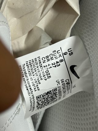 Nike Air Force 1 Blancas Talla 43