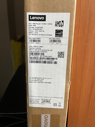 Portátil Lenovo IdeaPad 3 15ALC6 Gris