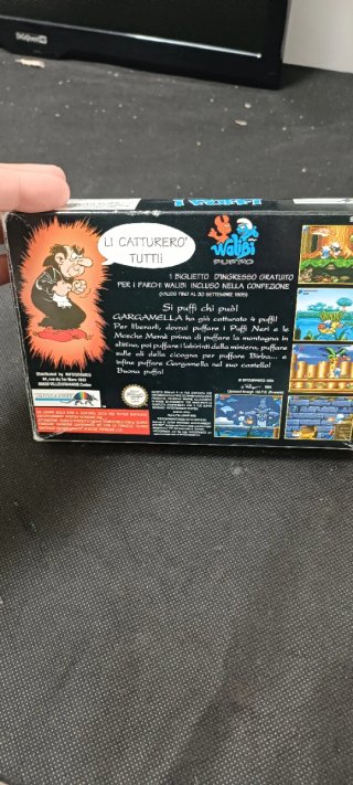 Super Nintendo i Puffi Gioco PAL