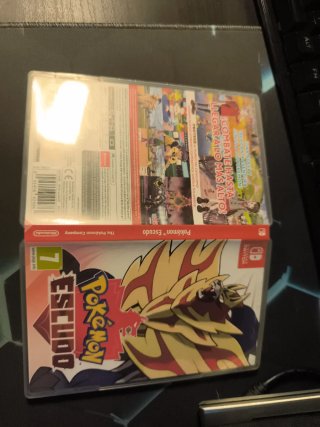Scatola Vuota Pokémon Scudo Nintendo Switch