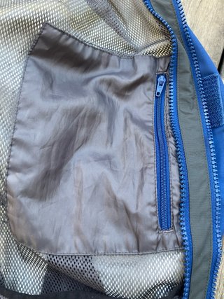 Chaqueta Técnica Impermeable Salewa Azul/Gris