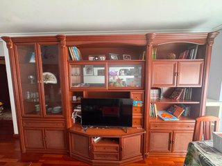 Mueble de salón modular madera
