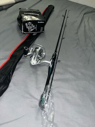 Caña y carrete rockfishing a estrenar