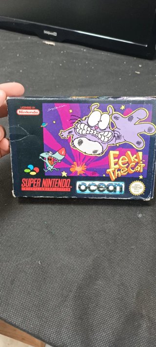 Super Nintendo Eek! The Cat