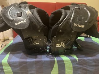 Hombreras Riddell XL Football Americano 19-20