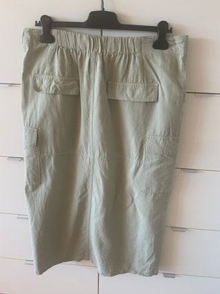 Falda larga cargo Zara T XL