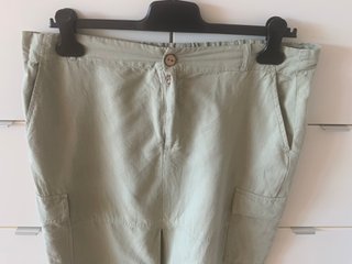 Falda larga cargo Zara T XL