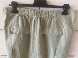 Falda larga cargo Zara T XL