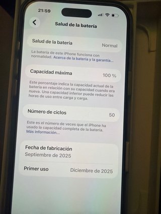 iPhone AIR 256GB Negro Espacial