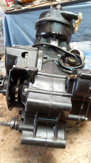 Motor Gilera RC250 Rotativo