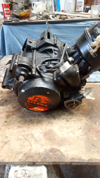Motor Gilera RC250 Rotativo