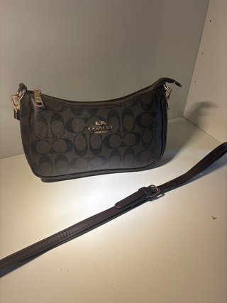Bolso Coach Negro/Marrón