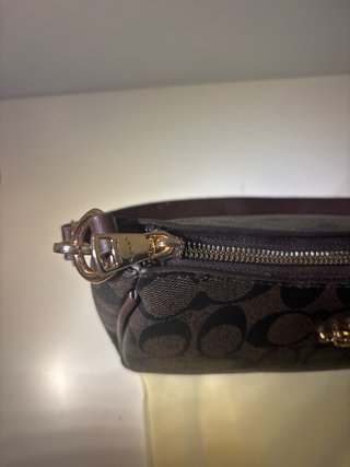 Bolso Coach Negro/Marrón