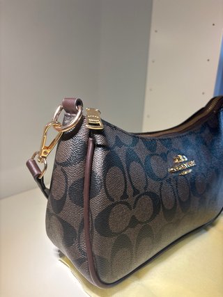 Bolso Coach Negro/Marrón
