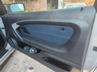 Interior M azul y carbono BMW e46 compact