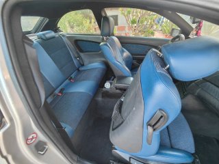 Interior M azul y carbono BMW e46 compact