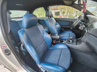 Interior M azul y carbono BMW e46 compact