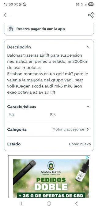 Balonas Airlift Grupo VAG