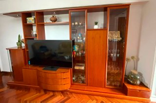 Mueble salón modular madera maciza