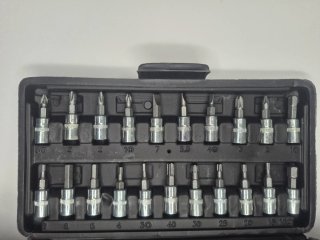 Juego de herramientas con carraca
