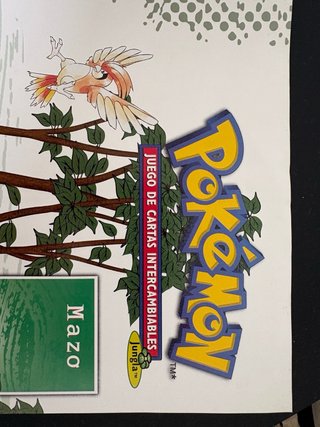 Tapete Pokémon Liga Vintage 2000 Fossil Edition