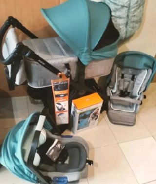 Cochecito Bebé Jane Muum 4 Piezas + Accesorios