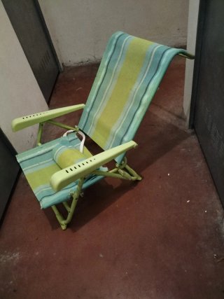 Silla de playa plegable